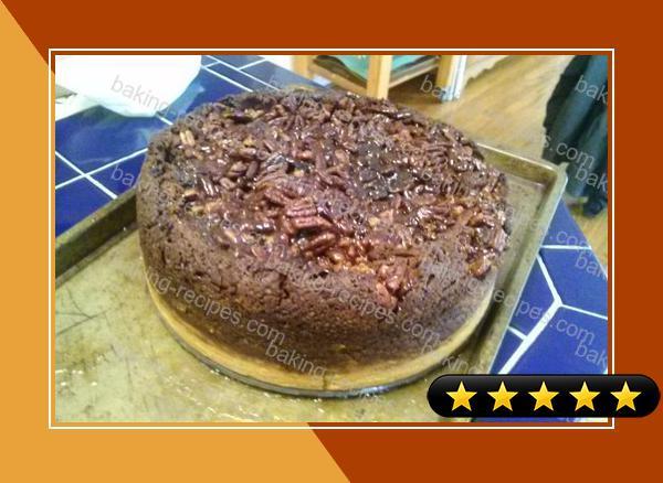 Chocolate Pumpkin Pecan Crunch Cake recipe
