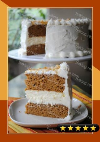 Pumpkin Cheesecake Cake recipe