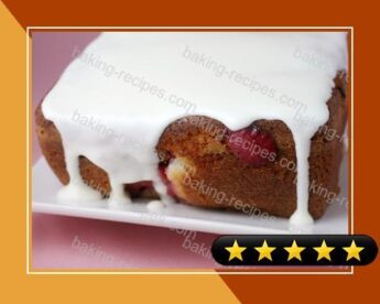 Strawberry Cream Cheese Pound Cake with Cream Cheese Icing recipe
