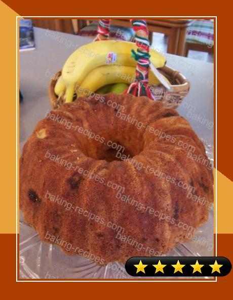 Banana Pound Cake recipe