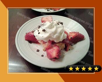Strawberry Shortcake with Vanilla Ice Cream Cake recipe