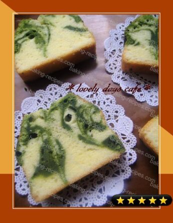 Green Tea Swirl Pound Cake recipe