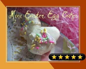 Mini Easter Egg Cakes recipe